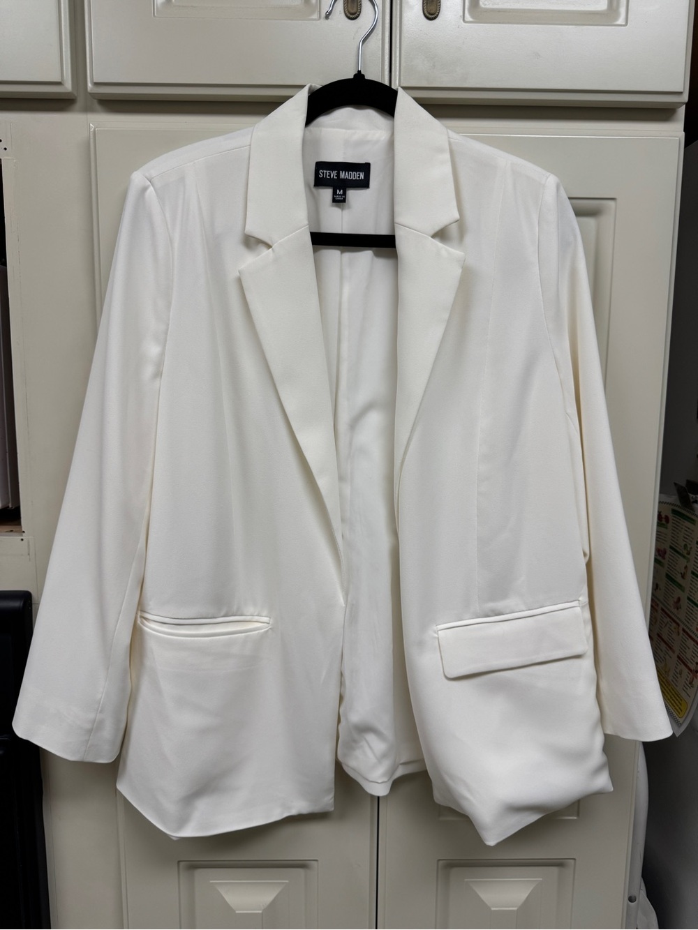 Steve Madden White Blazer – Size Medium